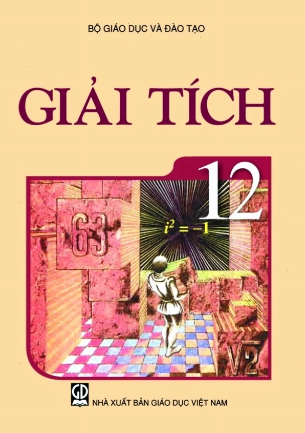 Bìa sách Giáo khoa Giải tích 12 cơ bản