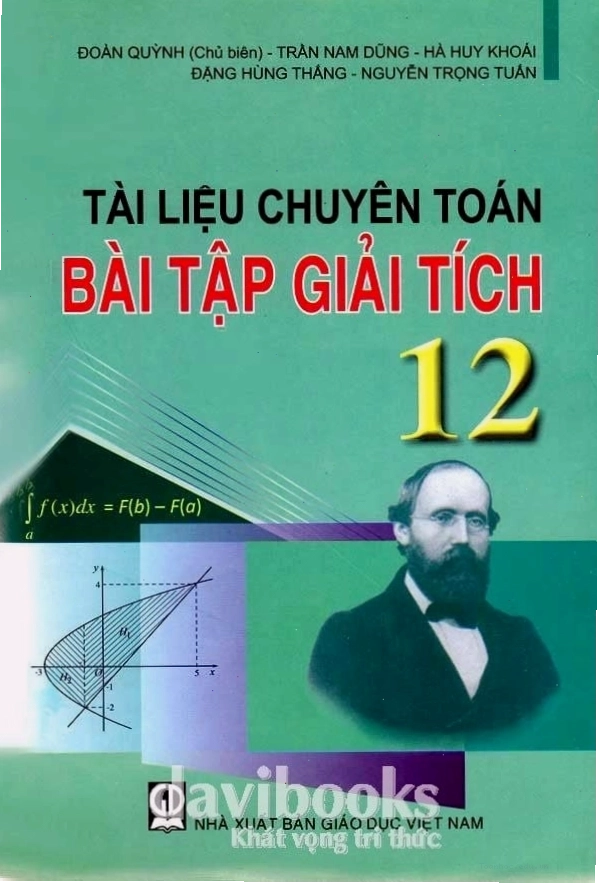 Bìa sách tài liệu chuyên toán giải tích 12 pdf