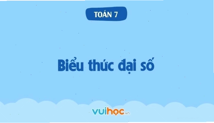 Biểu thức đại số trong hình học