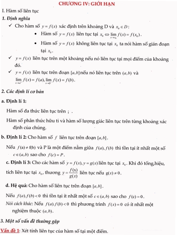 Chuẩn bị cho chương giới hạn