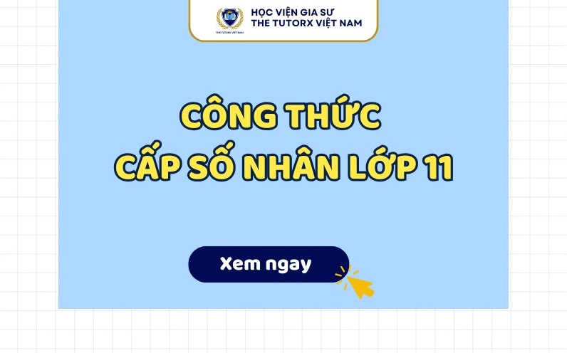 Công thức công bội và ứng dụng trong cấp số nhân