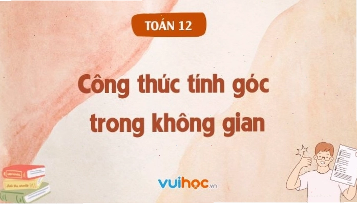 Công thức tính cosin góc giữa hai mặt phẳng bằng vector pháp tuyến