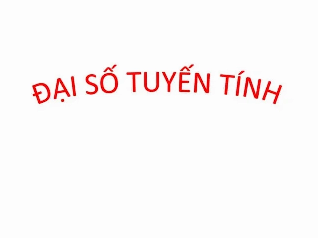 Giáo trình Đại số Tuyến tính PDF Nguyễn Hữu Việt Hưng - Tài liệu học tập chuyên sâu