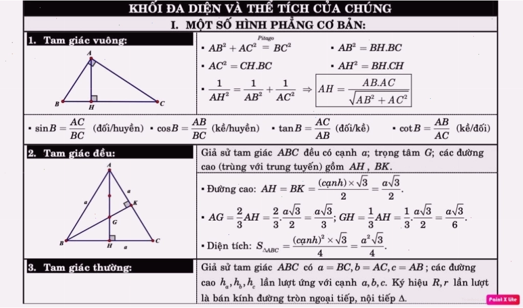 Hình ảnh minh họa khối lăng trụ và khối chóp trong hình học không gian