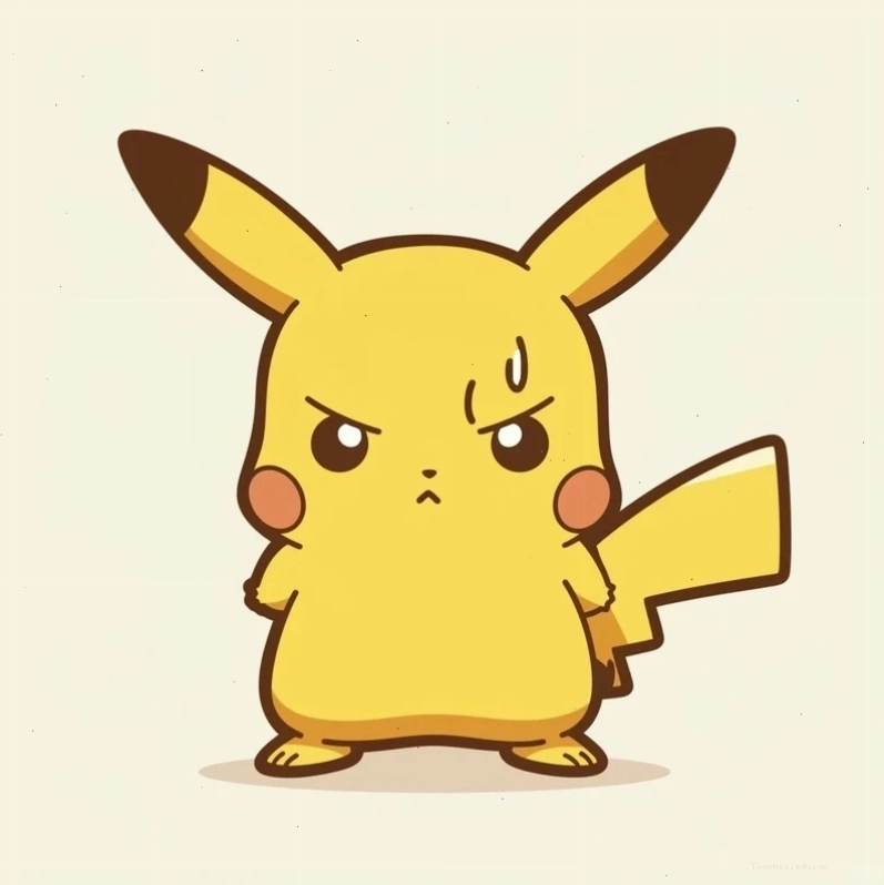 Hình ảnh ông pikachu phiên bản meme cực hài hước