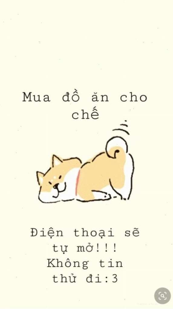 Hình nền điện thoại dễ thương với phông chữ thư pháp