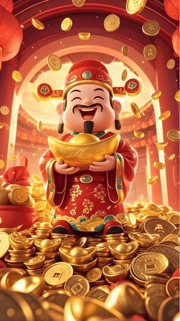 Hình nền ông Thần Tài full HD sắc nét với thần thái uy nghiêm