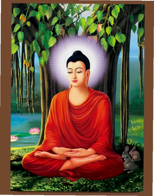 Hình nền Phật Thích Ca Mâu Ni đang thuyết pháp