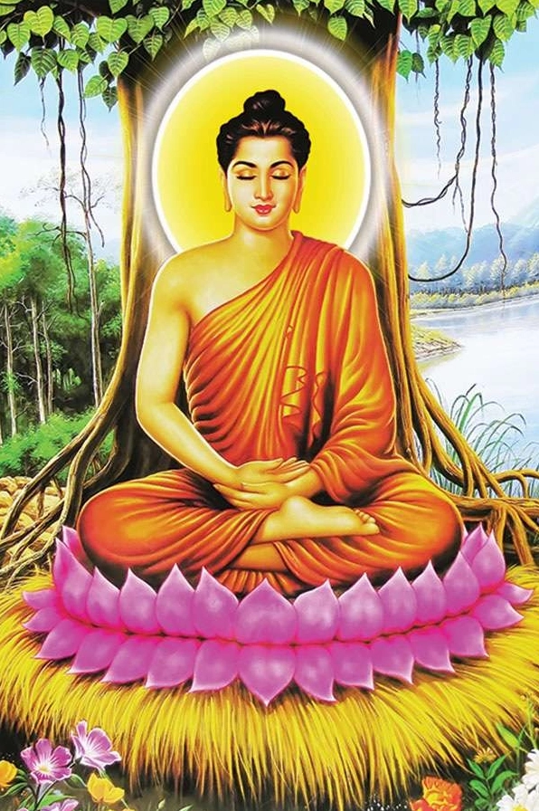 Hình Nền Phật Thích Ca Mâu Ni: Khoảnh Khắc An Yên Cho Thiết Bị