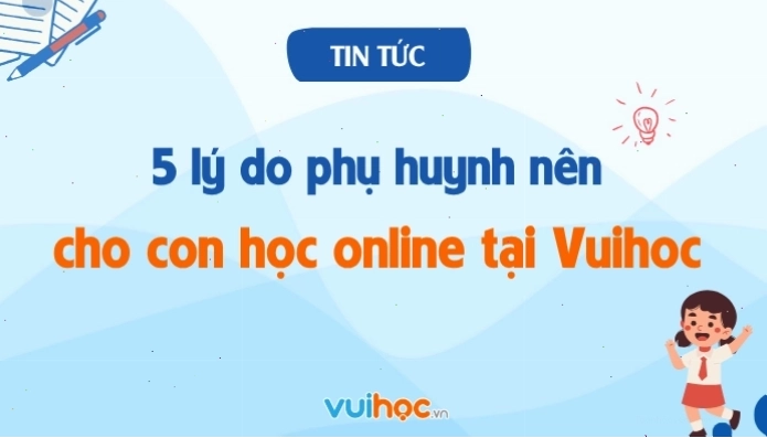 Học toán trực tuyến cùng Vuihoc
