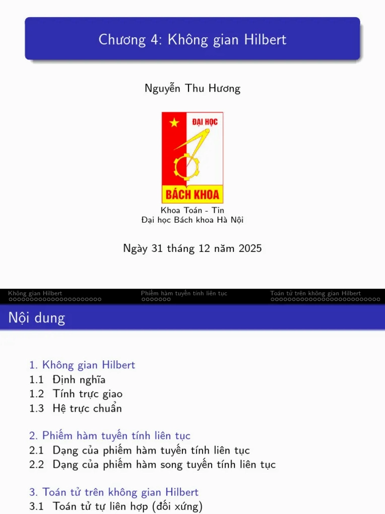 Không gian Hilbert là gì và những ứng dụng quan trọng