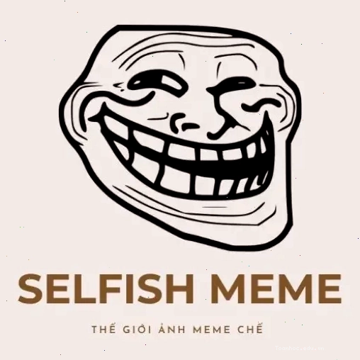 Logo Selfish Meme - Nguồn chia sẻ meme hài hước