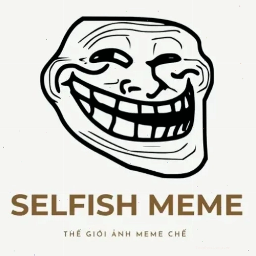 Logo trang web Selfish Meme, nguồn cung cấp nhiều meme hài hước