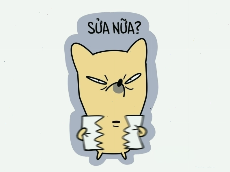 Meme ảnh vẽ với dòng chữ: Meme sửa nữa