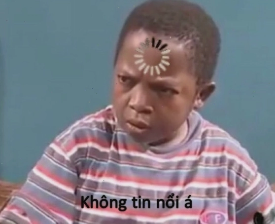 Meme bất ngờ với biểu cảm không thể tin