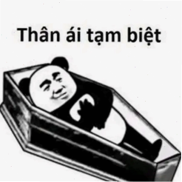 Meme bye "bá đạo" với câu nói hài hước