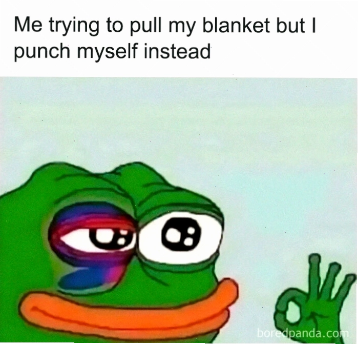 Meme funny về sự trì hoãn
