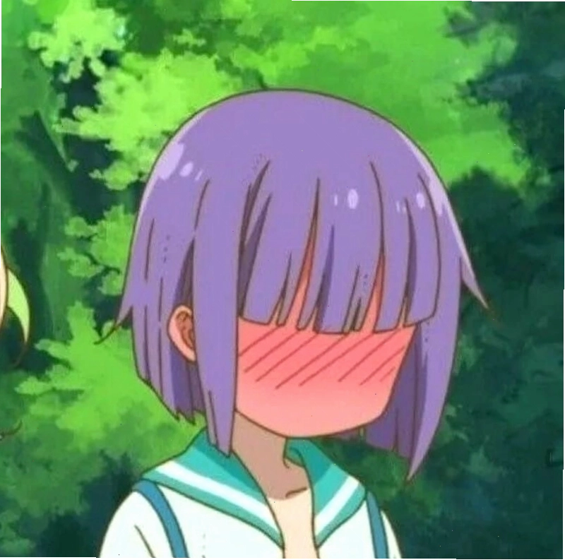 Meme ngầu với hình ảnh nhân vật anime thể hiện cảm xúc