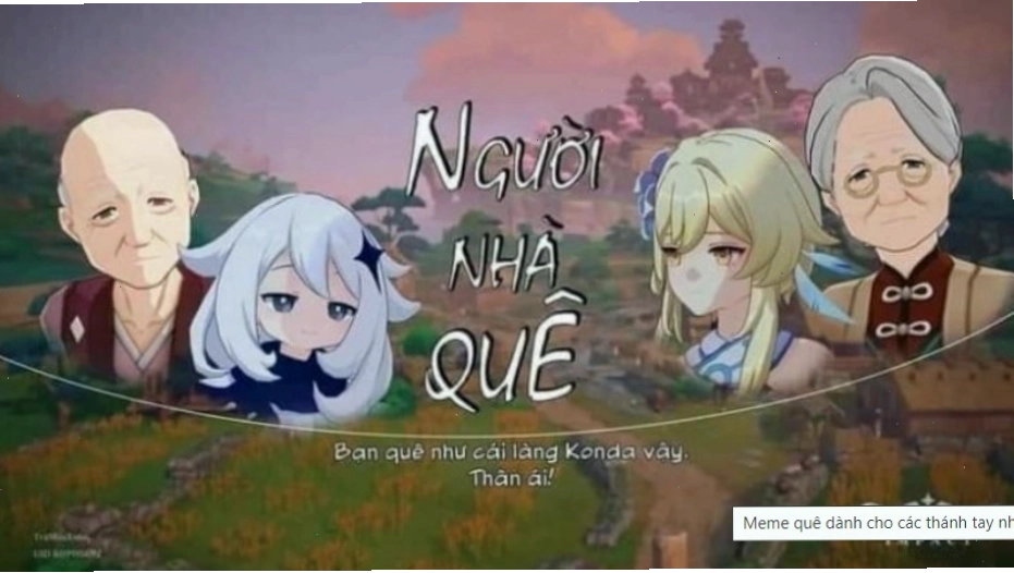 Meme quê, meme người nhà quê, meme quê đội quần lên đầu hài hước nhất