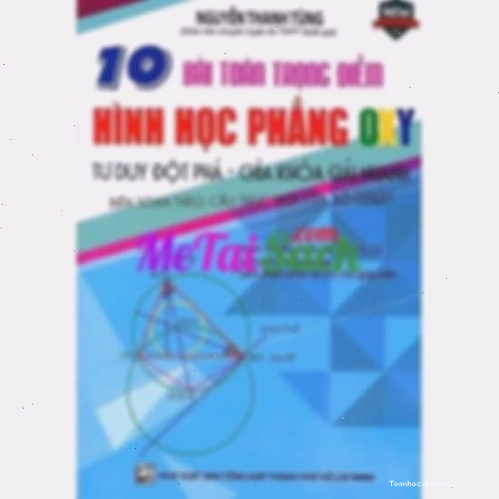 Minh họa bài toán hình học phẳng Oxy