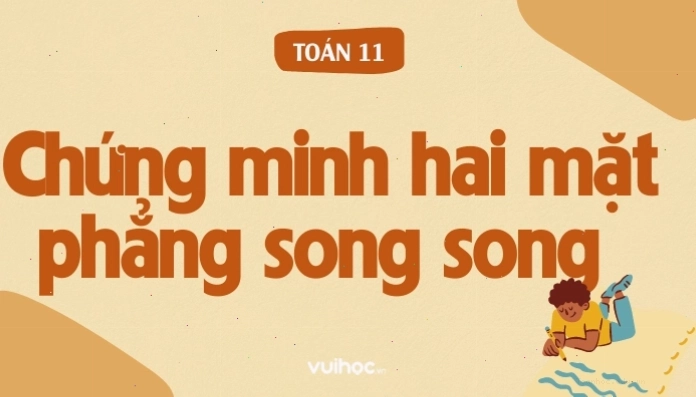 Minh họa cách chứng minh đường thẳng song song với mặt phẳng