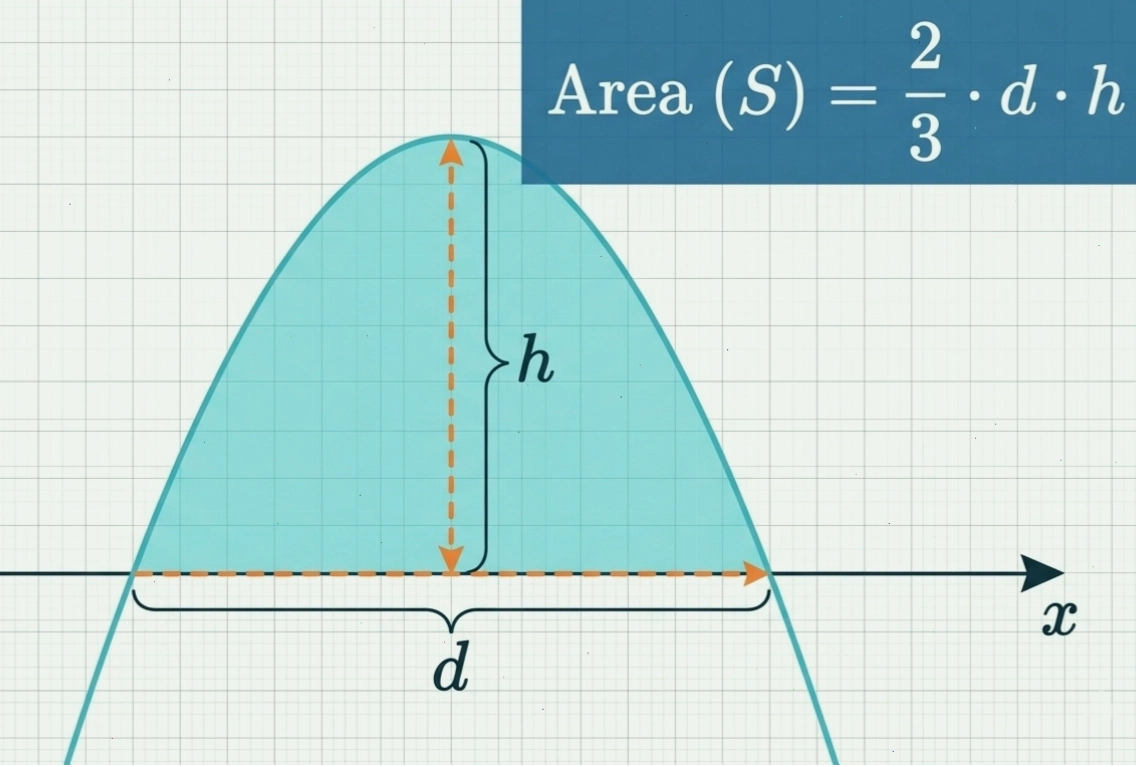Minh họa parabol y = x^2 - 4 cắt trục hoành tại -2 và 2