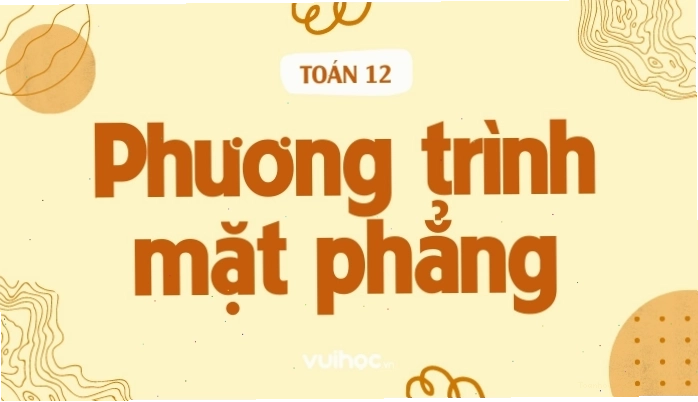 Minh họa phương trình mặt phẳng Oxyz