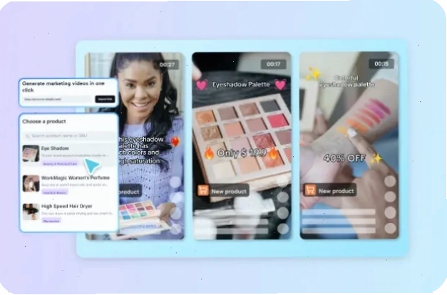 One-Click Video Solution với hiệu ứng loading