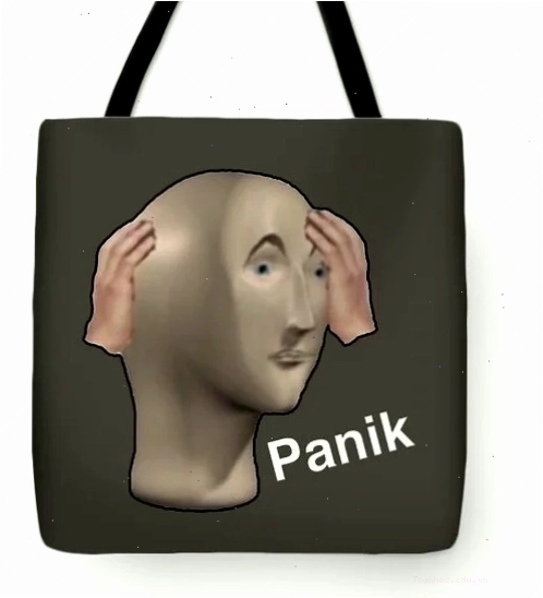 Panic Stonks Meme