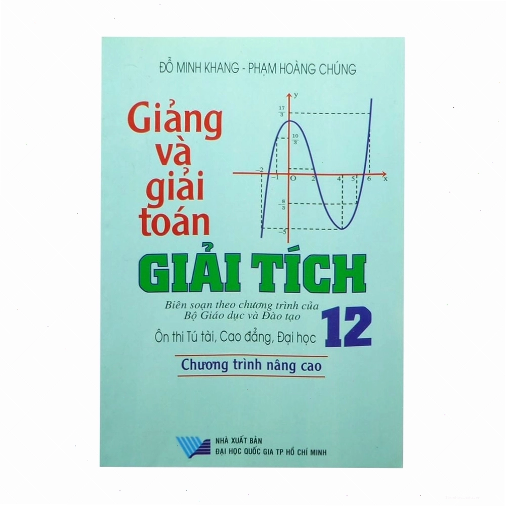 Sách bài tập Giải tích lớp 12