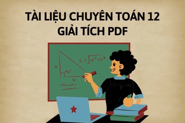 Tài liệu Chuyên Toán Giải Tích 12 PDF: Trọn Bộ Kiến Thức Nâng Cao