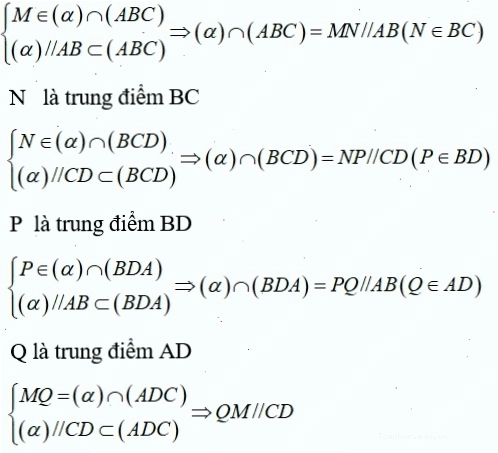 Tìm giao tuyến của mặt phẳng ABCD và SBC trong hình chóp S.ABCD