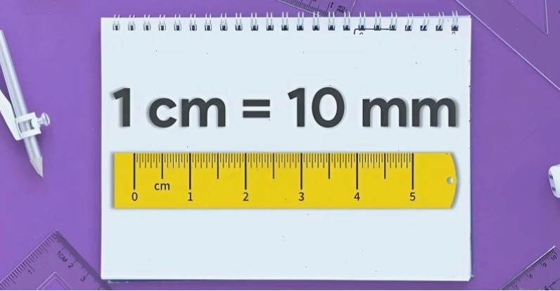 Tìm hiểu 1cm bằng bao nhiêu mm và các đơn vị đo chiều dài khác