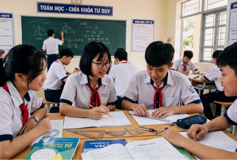 Tính độ dài vectơ qua tọa độ hai điểm đầu và cuối