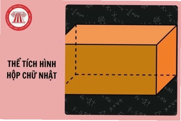 Tính toán thể tích hình hộp chữ nhật trong xây dựng