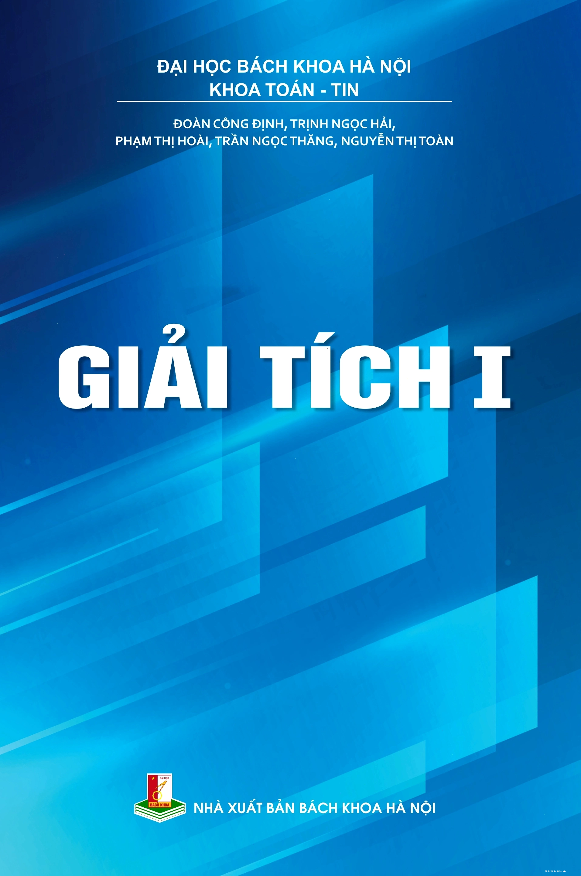 Trang bìa bài giảng Giải tích 1