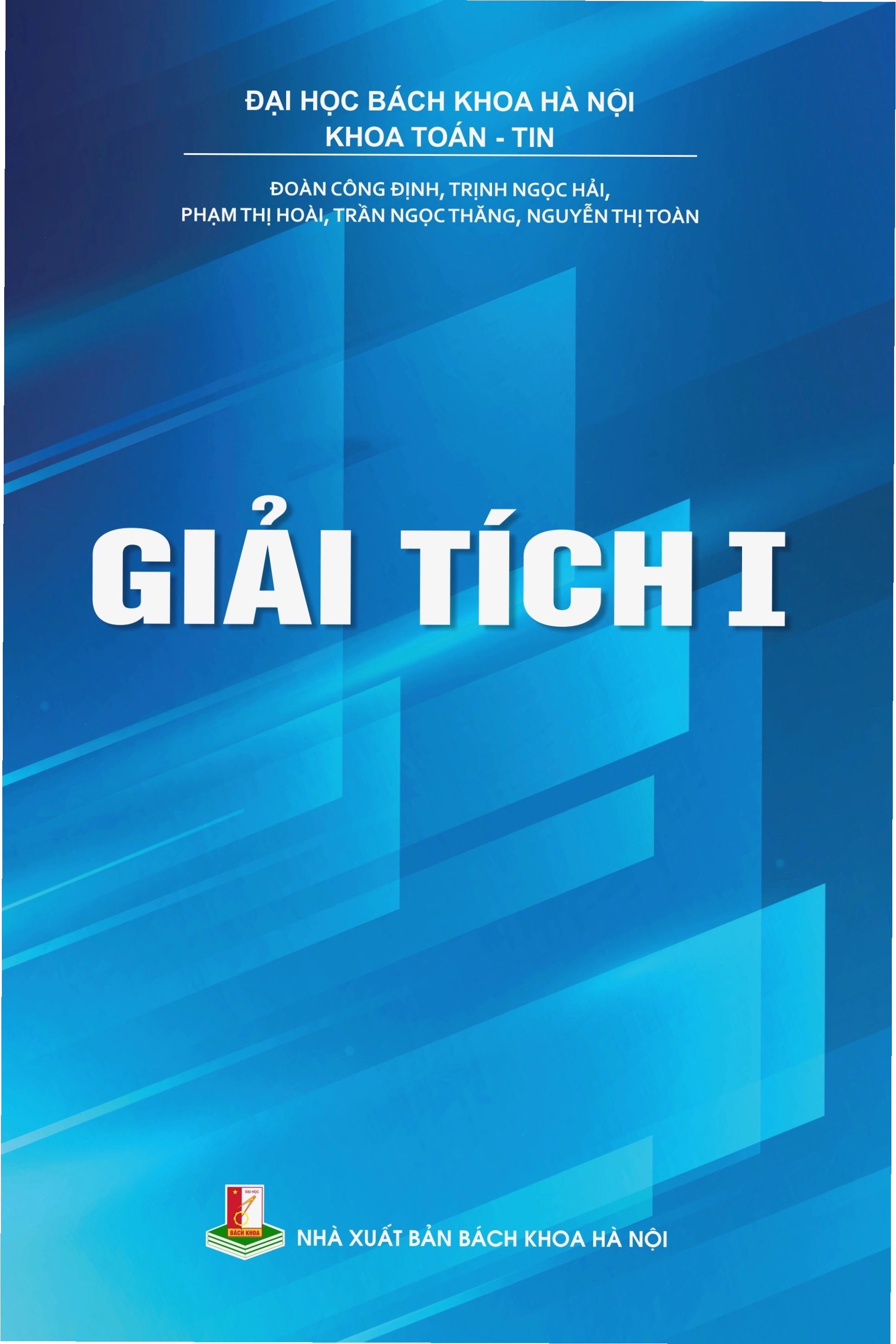 Trang bìa bài giảng Giải tích 1 của Đại học Bách Khoa