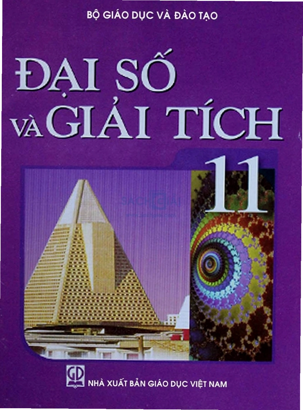 Trang bìa sách Đại số và Giải tích 11 phiên bản điện tử