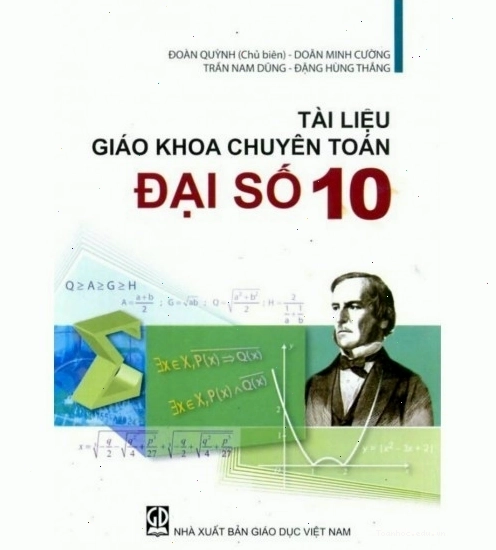 Trang sách bài tập Đại số 10