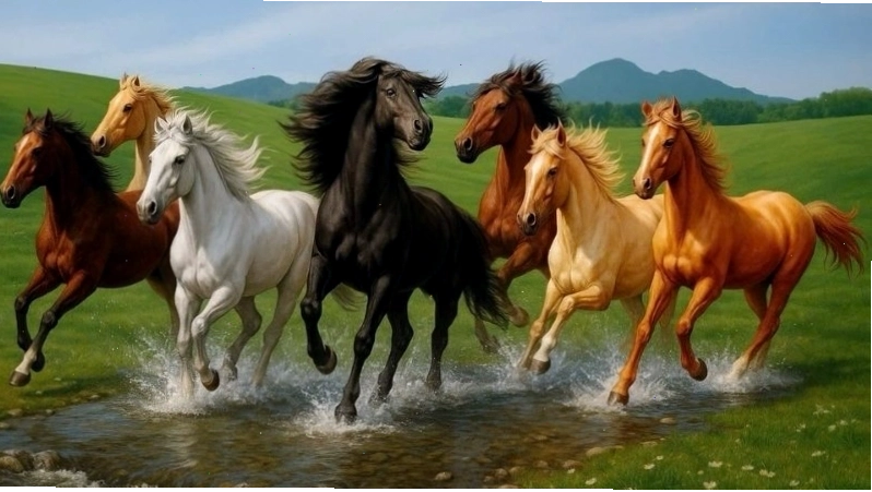 Tranh mã đáo thành công ý nghĩa