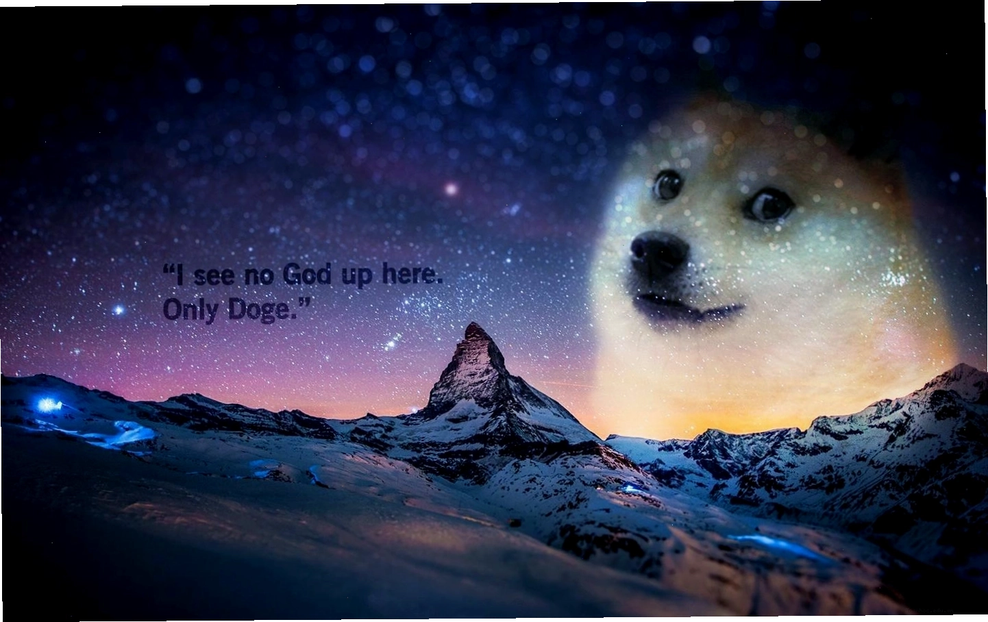 Wallpaper Doge meme với nhiều biểu cảm khác nhau của chú chó Shiba Inu
