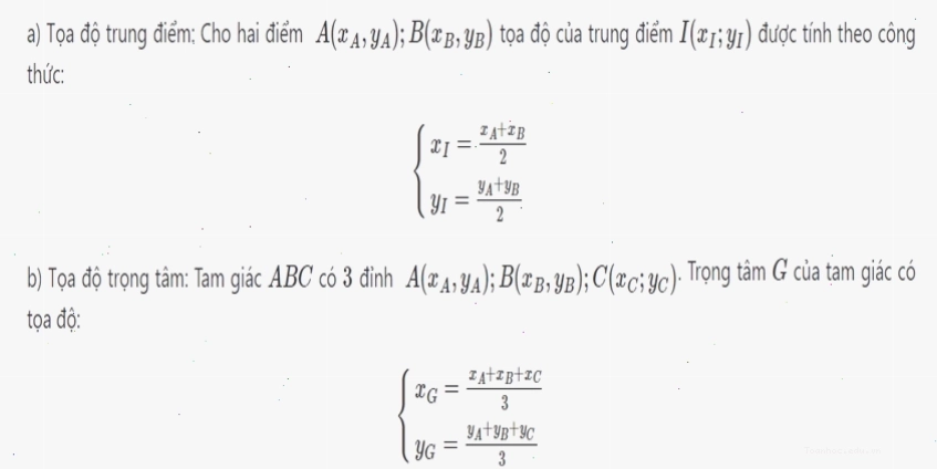 Xác định độ dài đại số vectơ AB từ tọa độ A và B