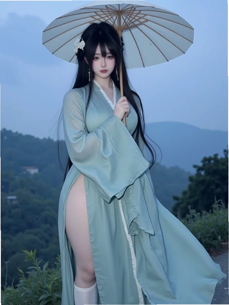 cosplay girls in anime style settings