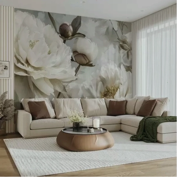 Intricate 3D patterns for high-end bedroom design