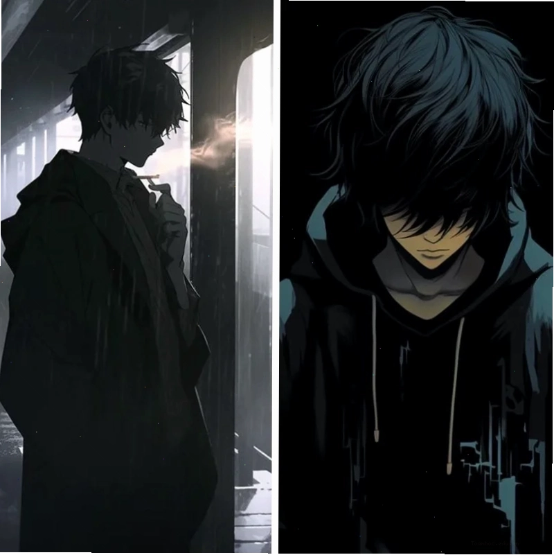 Avatar anime nam chất với phong cách khoa học viễn tưởng