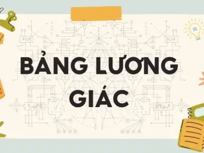 Lý thuyết về bảng lượng giác - Toán lớp 9