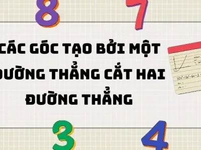 Lý thuyết các góc tạo bởi một đường thẳng cắt hai đường thẳng