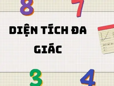 Lý thuyết và công thức tính diện tích đa giác 