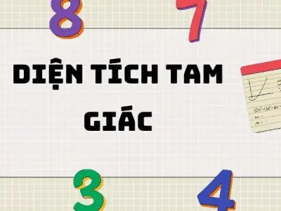 Tổng hợp kiến thức và công thức diện tích tam giác