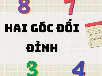 Cách chứng minh hai góc đối đỉnh lớp 7
